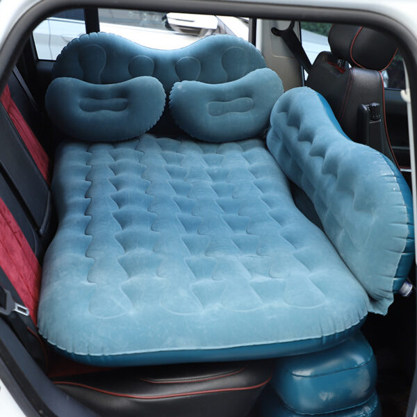 Inflatable Car Travel Mattress: Camping, Outdoor Pillow Bed