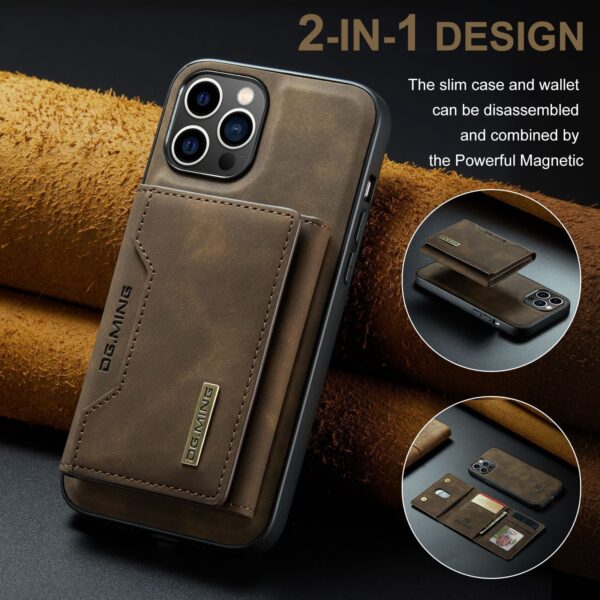 Magnetic Card Holder Split Phone Case