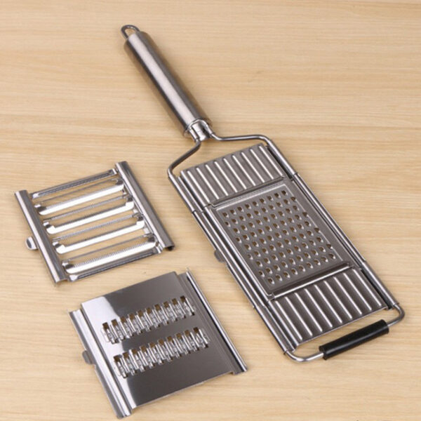 Multifunctional Stainless Steel Grater, Cutting And Slicing Integrated Device