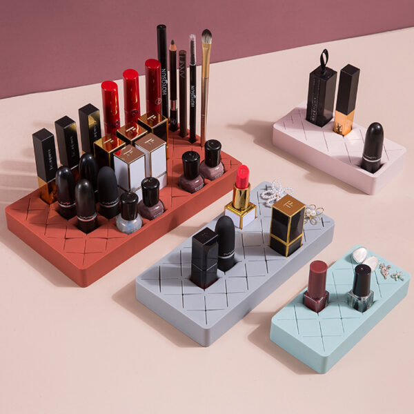 Stylish And Versatile Silicone Lipstick Storage Box